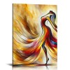 QKZF Canvas Wall Art Ballet Dancers Abstract Canvas Wall Art for Wall Decor Modern Canvas Wall Art for Home &amp; office Decoration