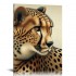 QKZF Canvas Prints Wildlife Animal Wall Art Pictures Artwork for Bathroom Bedroom Office Living Room Paintings Decorations Ready to Hang