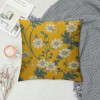 PHYHOO Throw pillows Covers Yellow Cushion Cover Outdoor Decorative Farmhouse Decor Cushion Covers for Home Sofa Bed Couch 18X18Inch