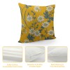 PHYHOO Throw pillows Covers Yellow Cushion Cover Outdoor Decorative Farmhouse Decor Cushion Covers for Home Sofa Bed Couch 18X18Inch