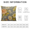 PHYHOO Linen Throw pillow Covers Maple Canadian Throw pillow Covers Modern Farmhouse pillowcase Rustic Cushion Cover for Sofa Couch Bed 18X18 Inch