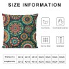 PHYHOO Short Plush pillow Covers Fashion Printed Square pillow Case for Bedroom, Sofa, Car Decoration Both Sides(Heronsbill Turquoise Green)