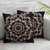 PHYHOO Fashion Bohemian Pattern Throw pillow Covers Square Decorative Cushion Case for Sofa Bench Car Bed