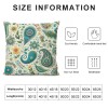 PHYHOO Short Plush pillow Covers Fashion Printed Square pillow Case for Bedroom, Sofa, Car Decoration Both Sides